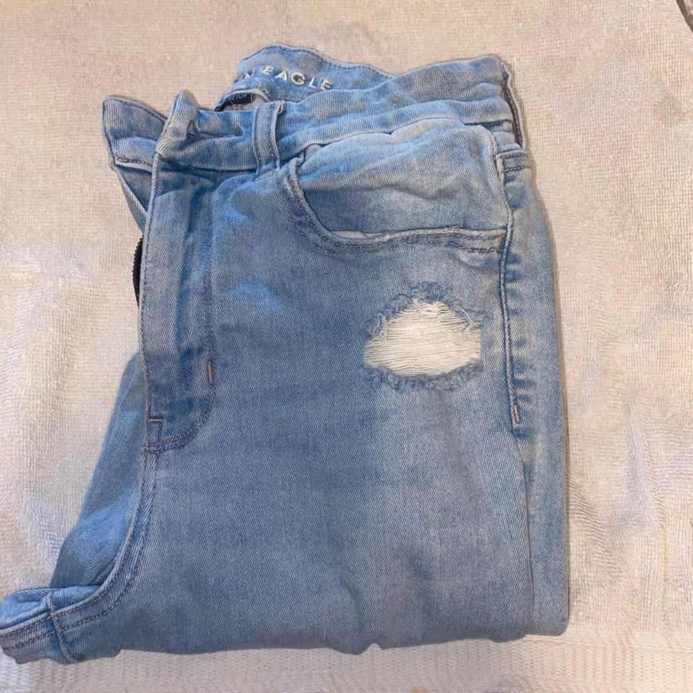 American Eagle Outfitters Light Blue Skinny Jeans